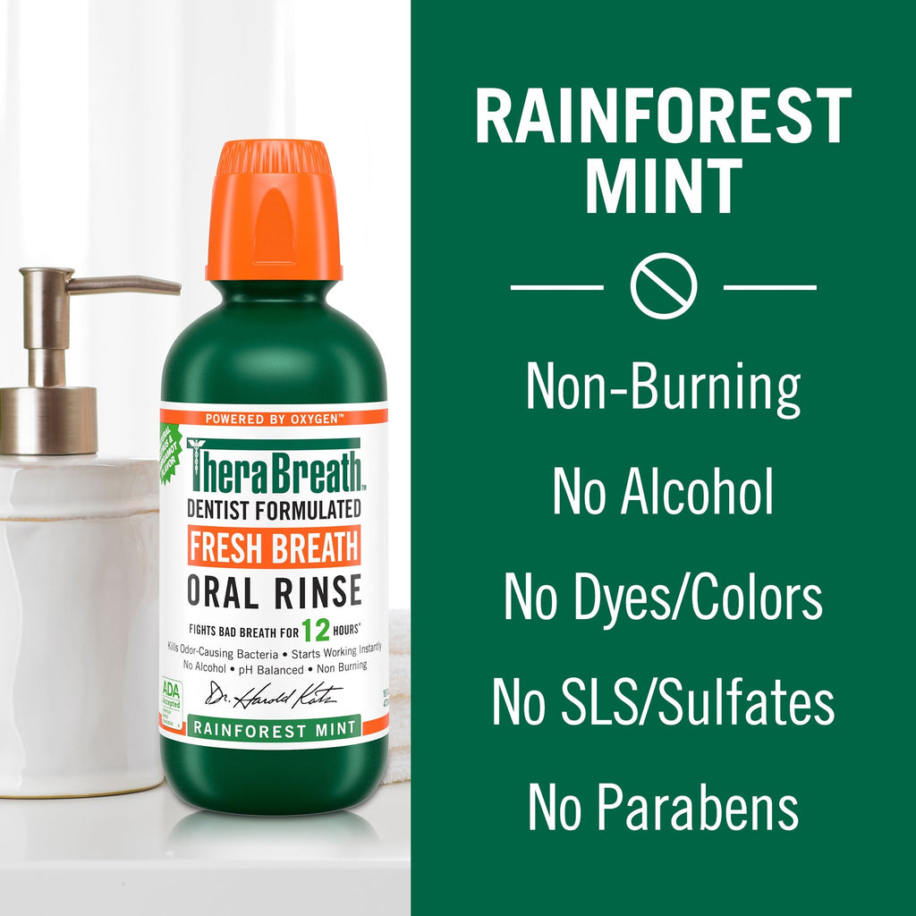 Fresh Breath Oral Rinse - Rainforest Mint (6PLJ)