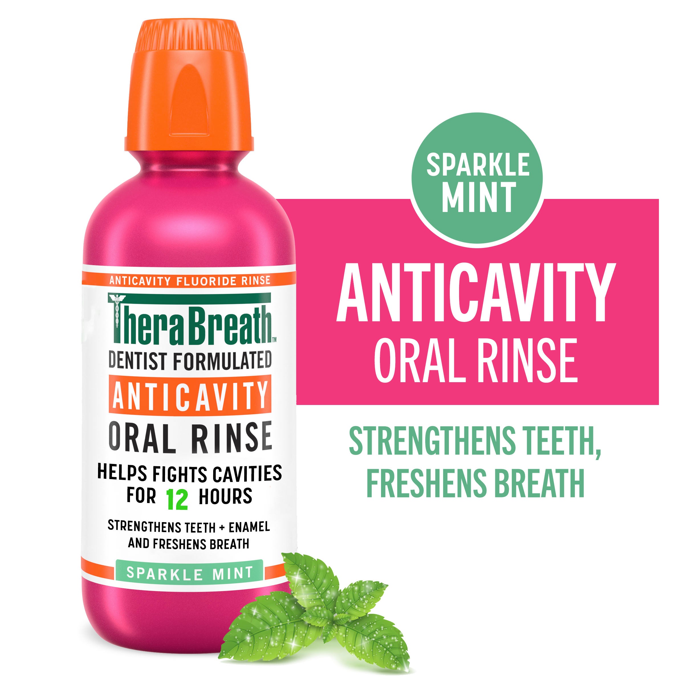 Anticavity Oral Rinse - Sparkle Mint (JR9E)