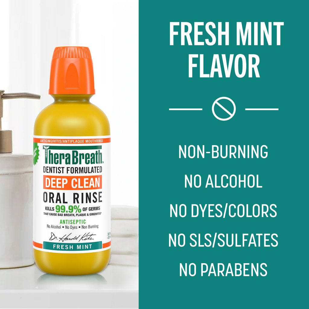 Deep Clean Oral Rinse - Fresh Mint (2KYJ)