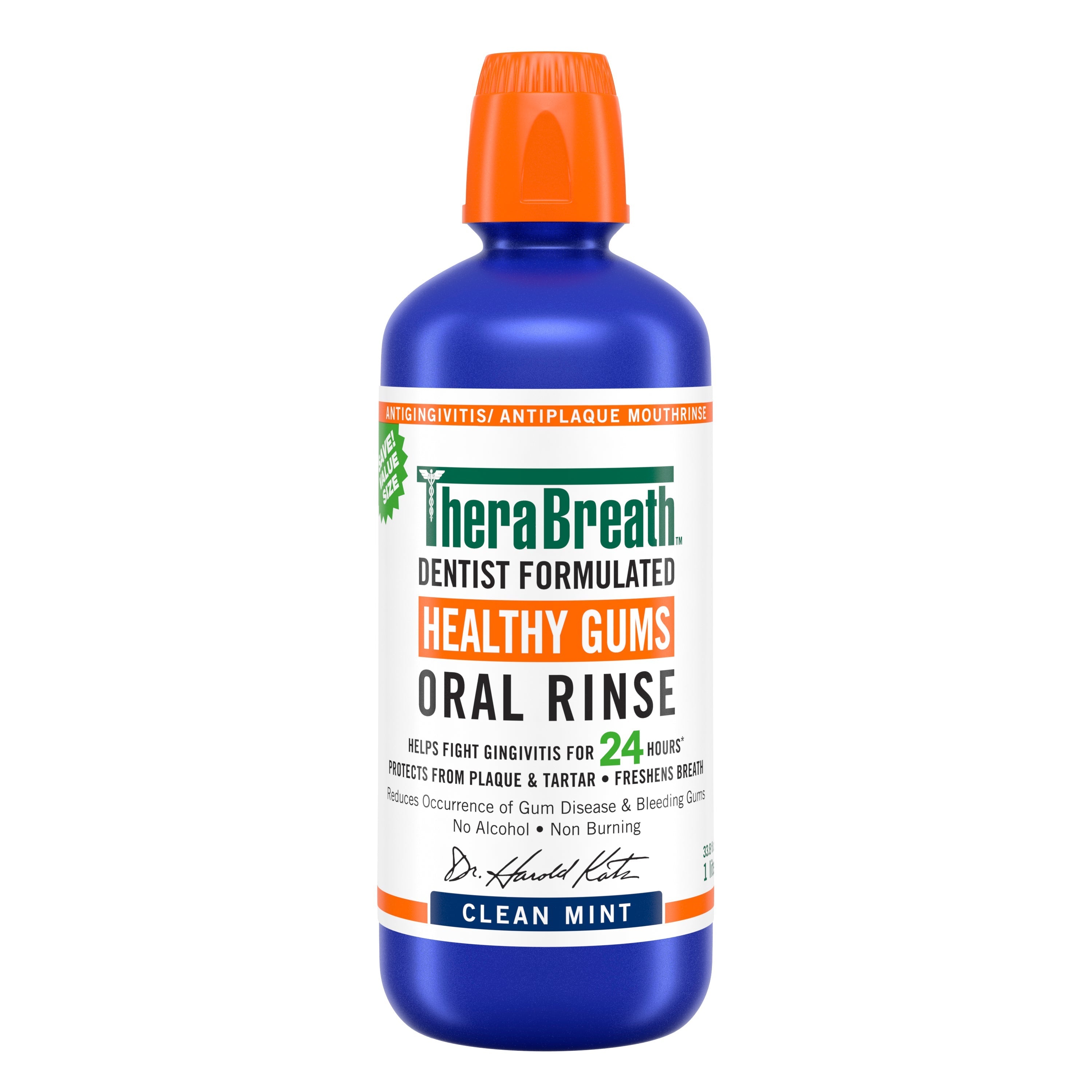 Healthy Gums Oral Rinse w/ Added CPC - Clean Mint (1LWW)