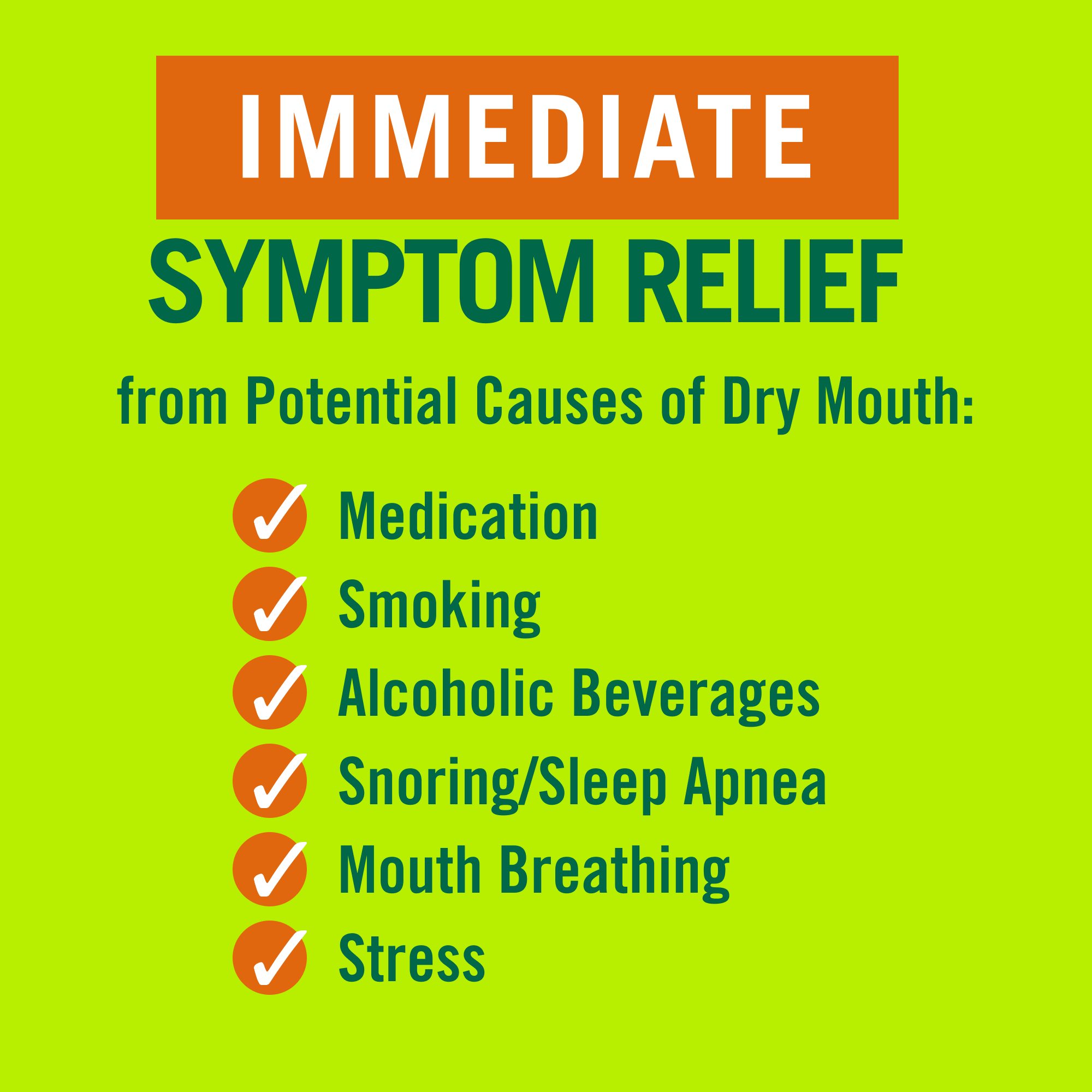 Dry Mouth Oral Rinse - Tingling Mint (O5TB)