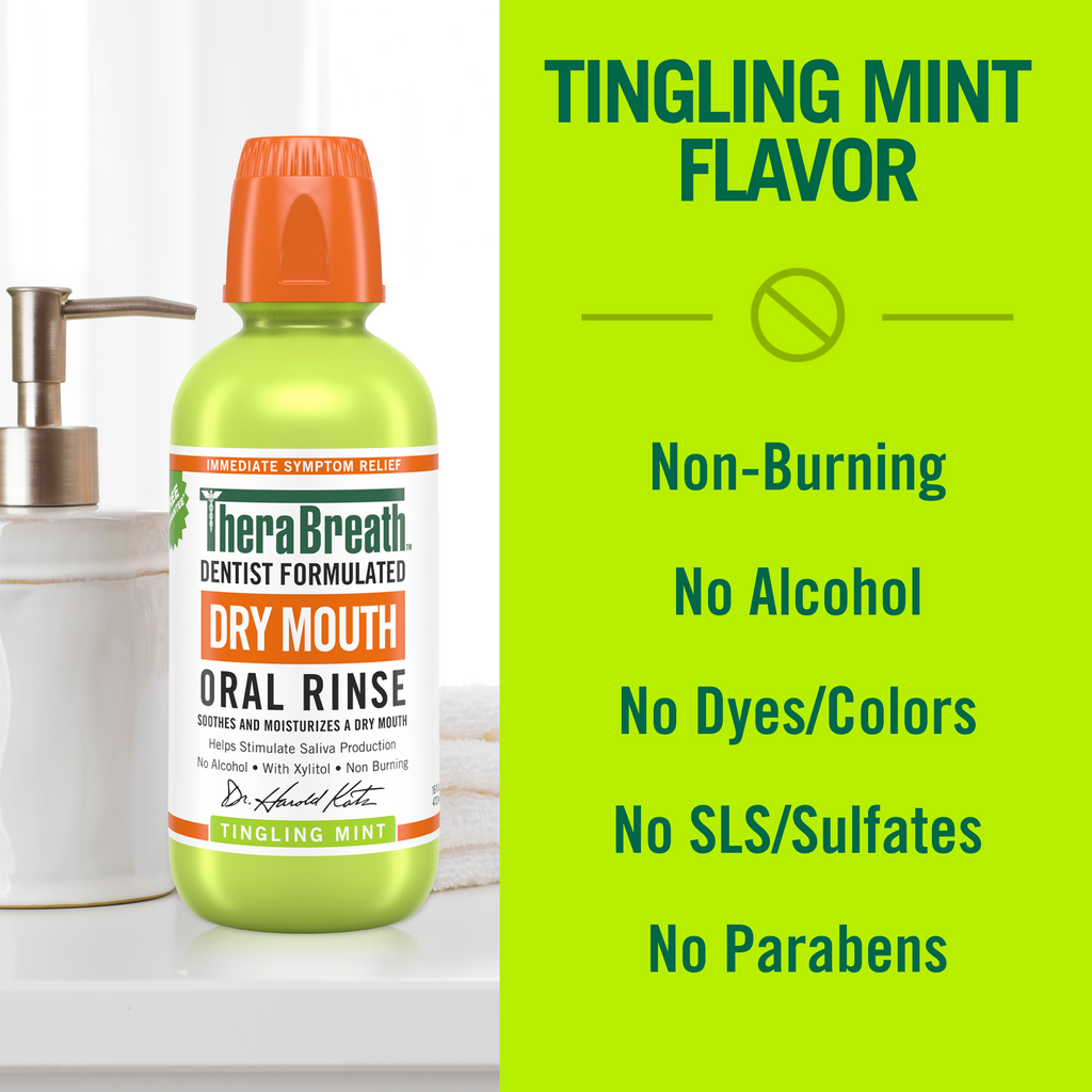 Dry Mouth Oral Rinse - Tingling Mint (O5TB)