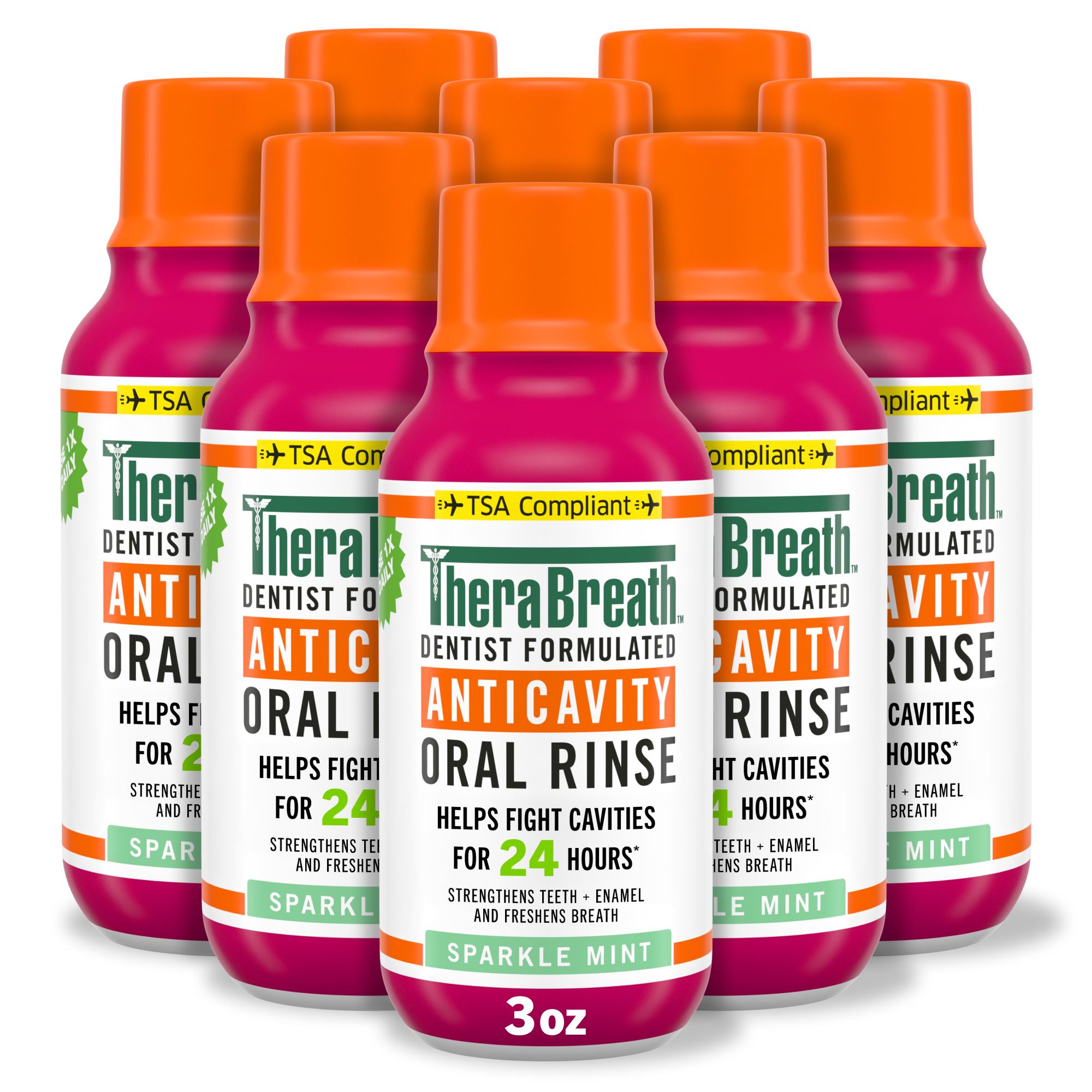 Anticavity Oral Rinse - Sparkle Mint (JR9E)