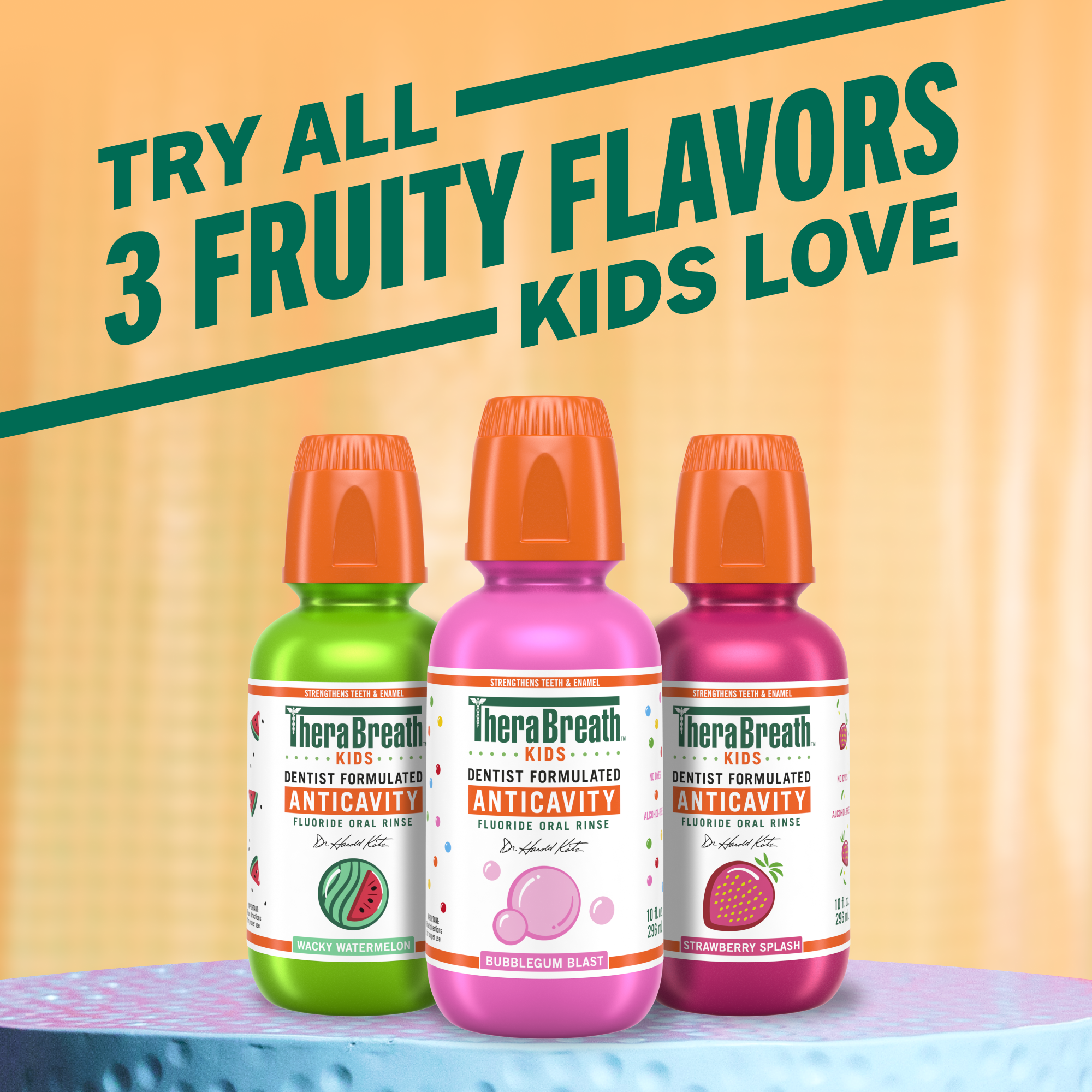 For Kids! Oral Rinse - Bubblegum Blast (2PKS)