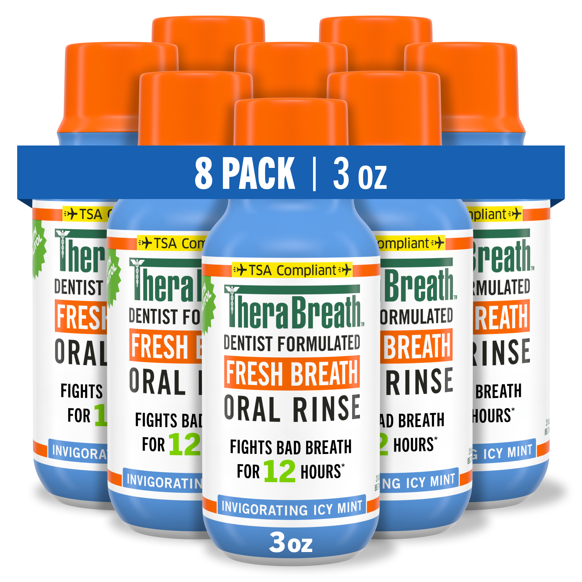 Fresh Breath Oral Rinse - Invigorating Icy Mint (F4YL)