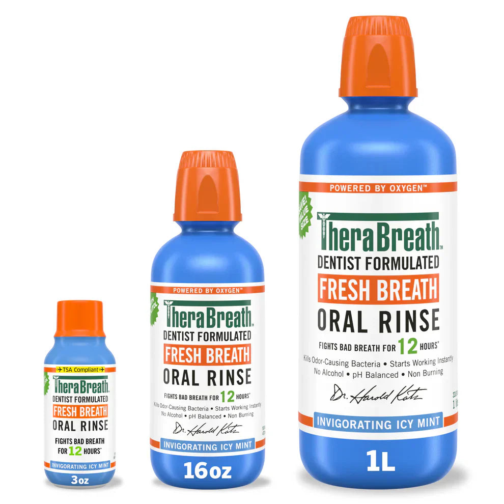 Fresh Breath Lovers TheraBreath Mouthwash Bundle (A7HU)