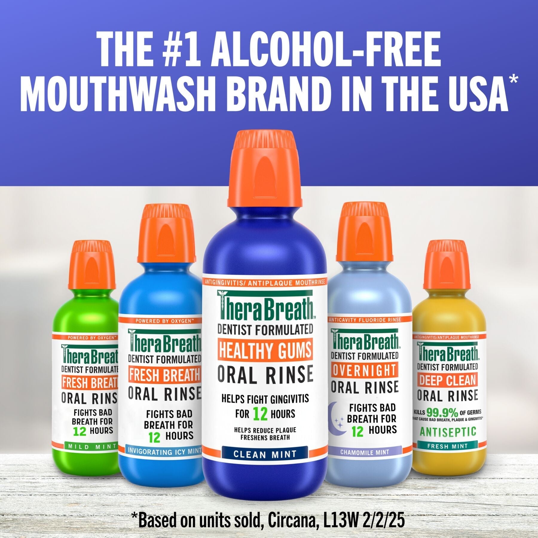 Healthy Gums Oral Rinse w/ Added CPC - Clean Mint (1LWW)