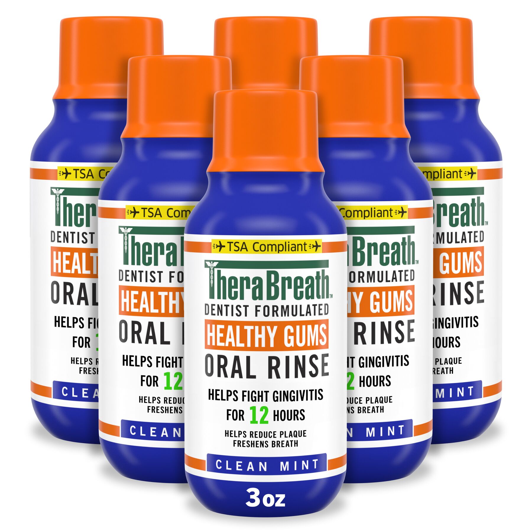 Healthy Gums Oral Rinse w/ Added CPC - Clean Mint (1LWW)