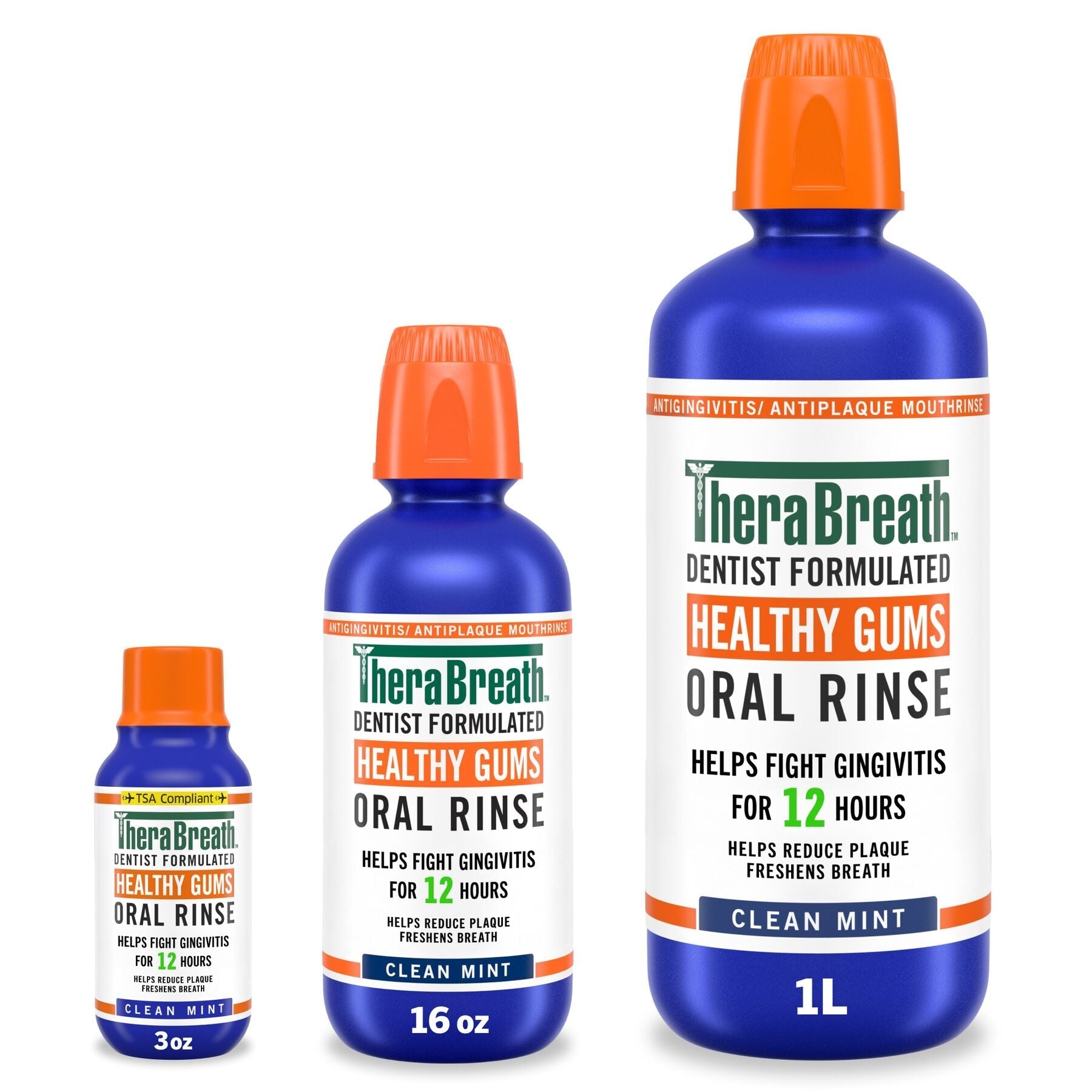 Healthiest Gums TheraBreath Mouthwash Bundle (WNBS)