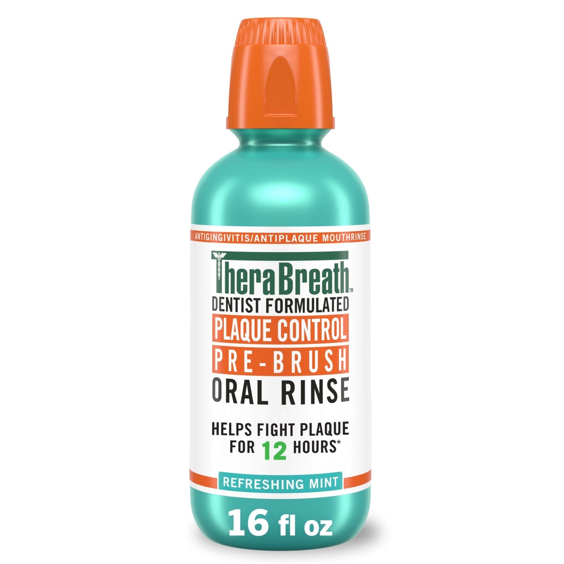 Plaque Control Pre-Brush Oral Rinse - Refreshing Mint Flavor (3I7M)