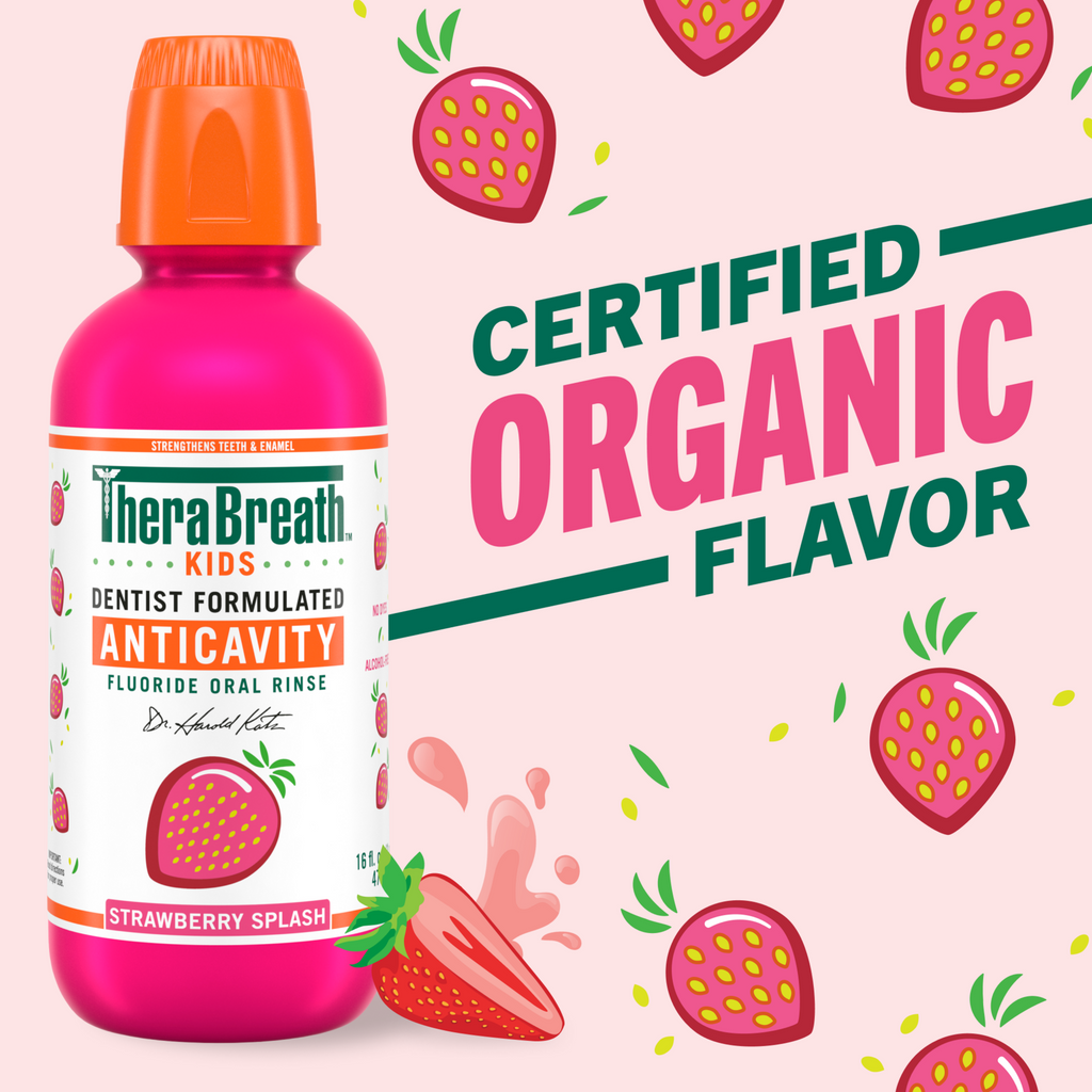 For Kids! Anticavity Oral Rinse - Strawberry Splash (EBI2)