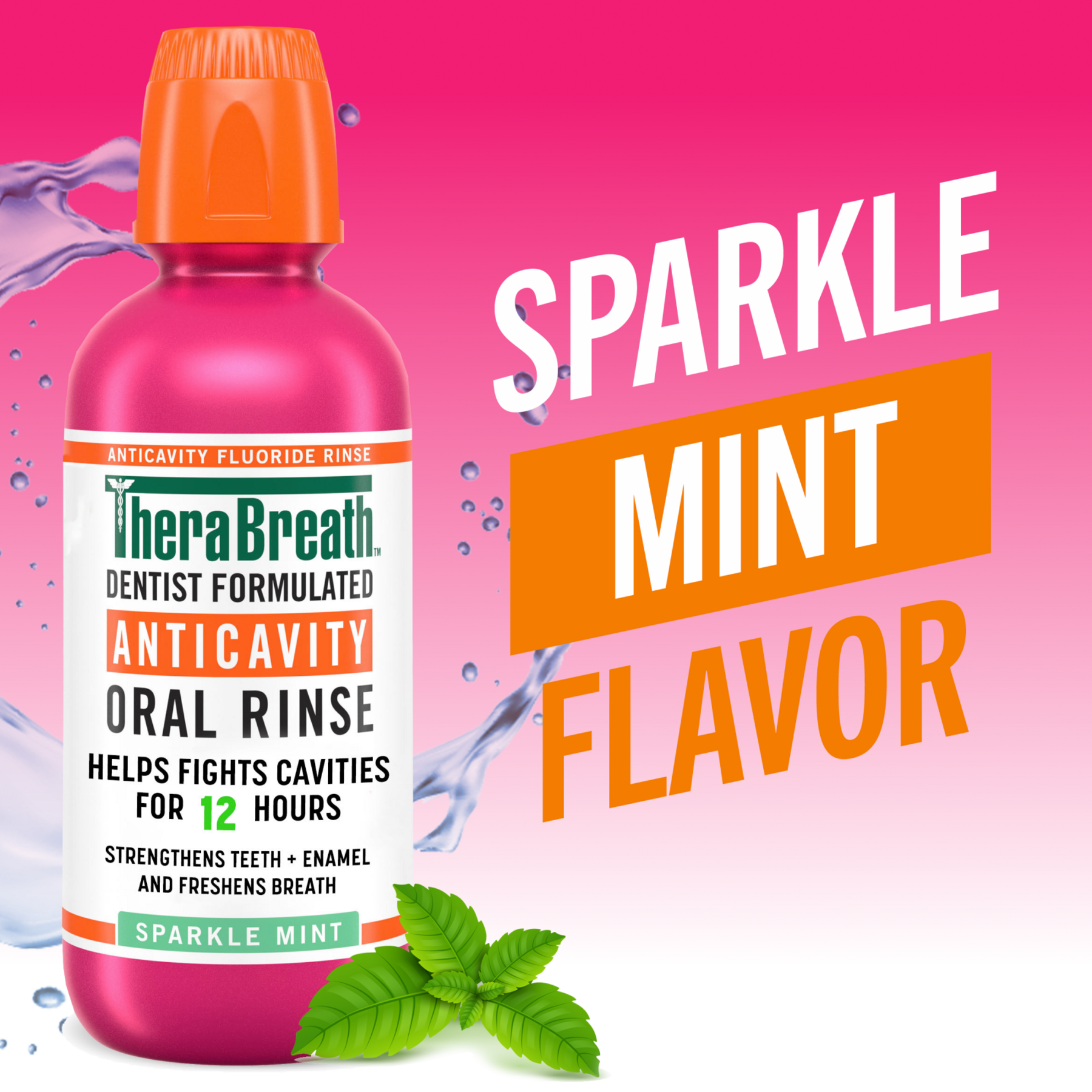 Anticavity Oral Rinse - Sparkle Mint (JR9E)