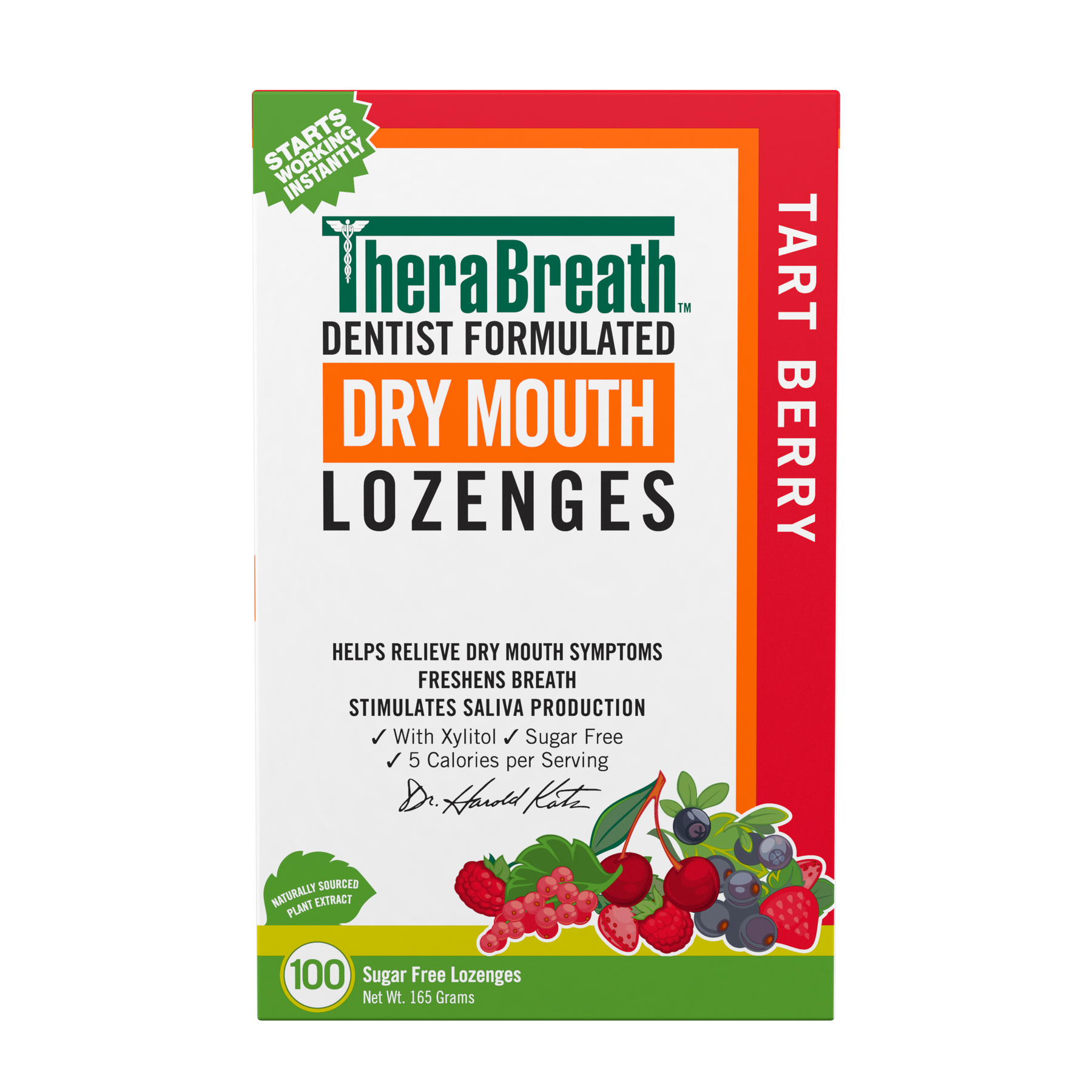 Dry Mouth Lozenges - Tart Berry (CYQ7)