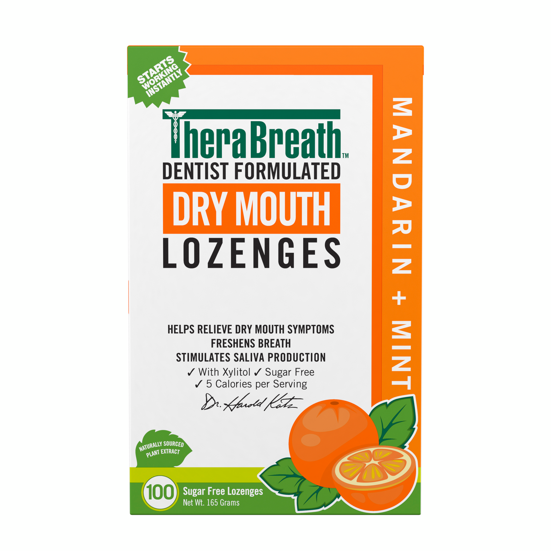 Dry Mouth Lozenges - Mandarin Mint (AX5A)