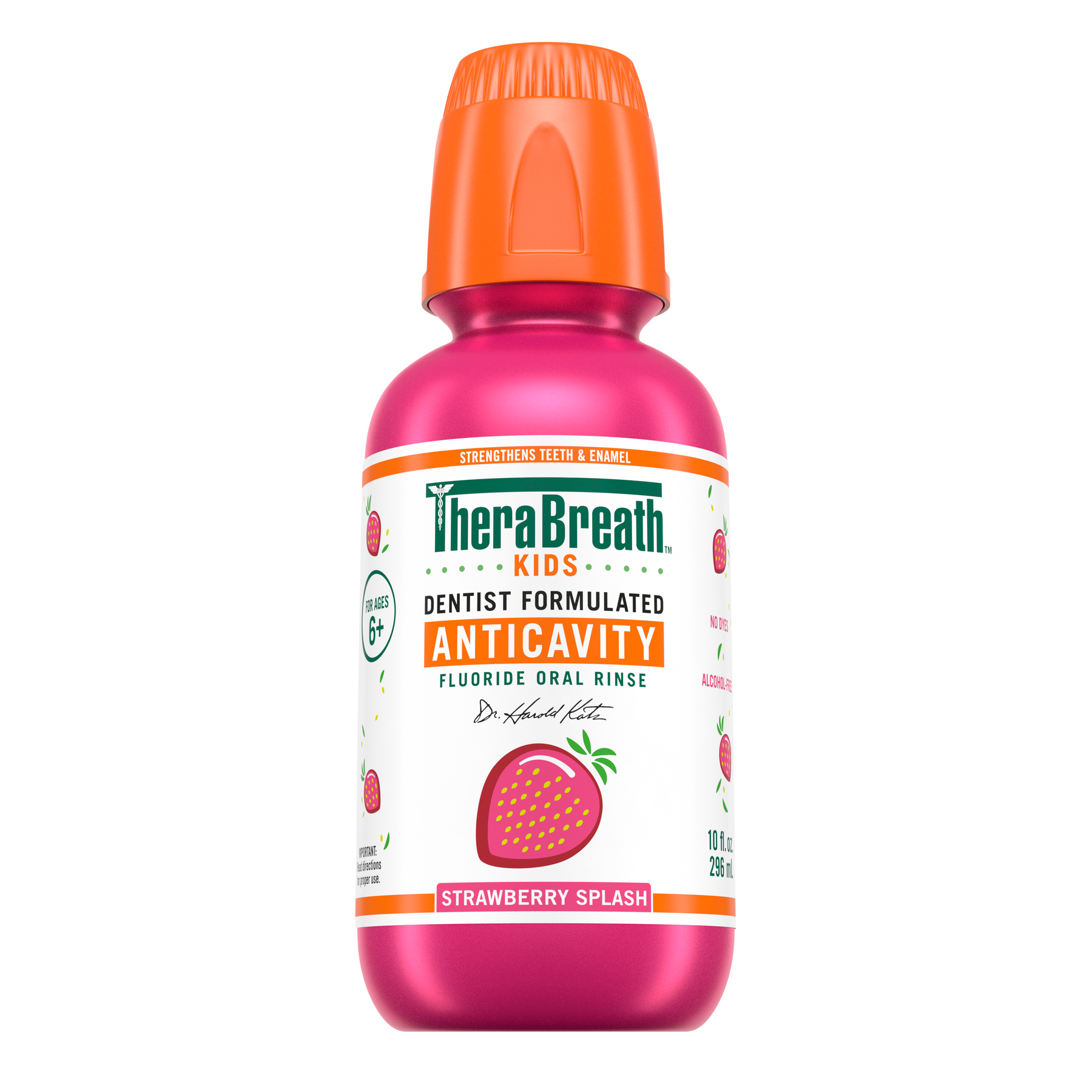 For Kids! Anticavity Oral Rinse - Strawberry Splash (EBI2)