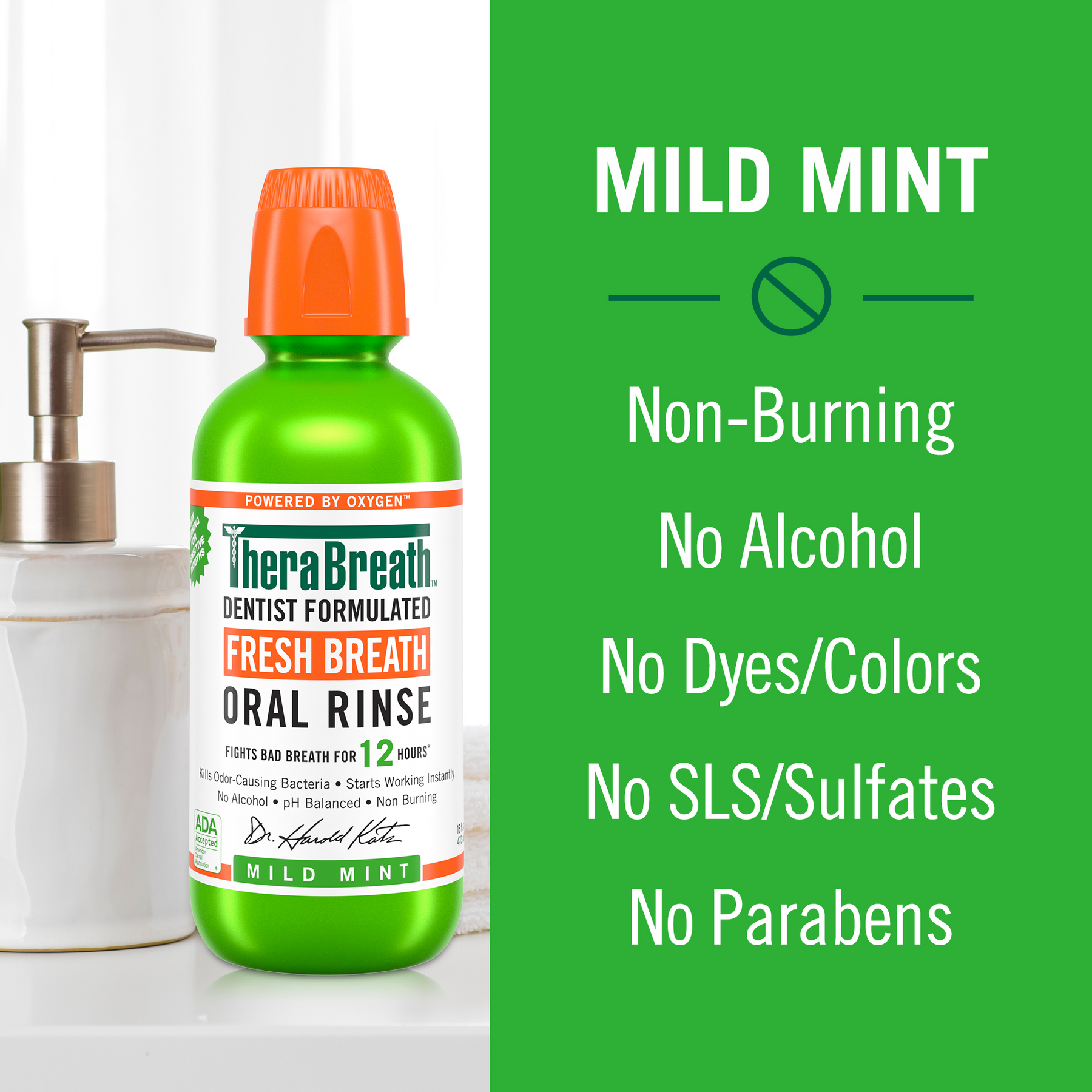 Fresh Breath Oral Rinse - Mild Mint (YY19)