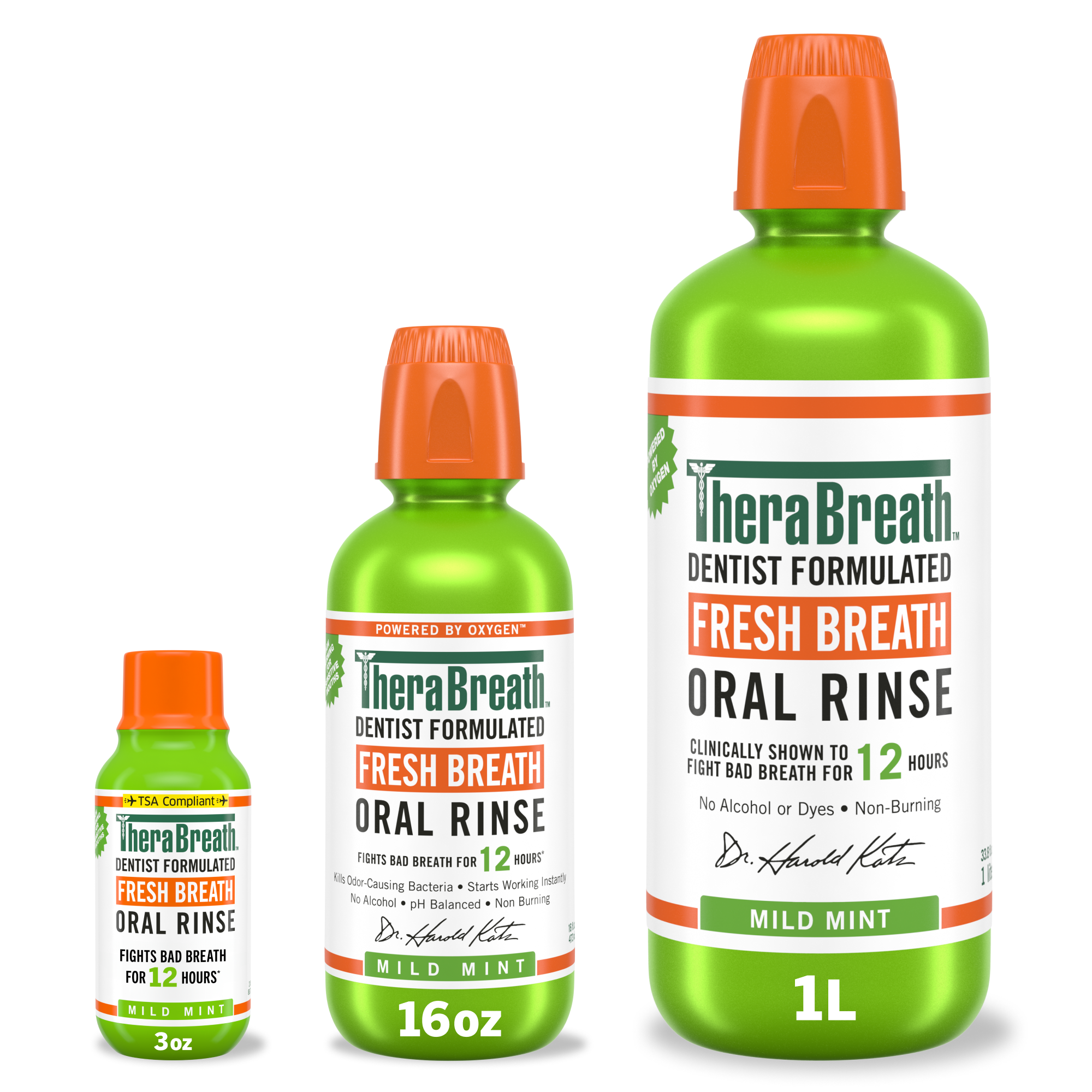 Fresh Breath Oral Rinse - Mild Mint (YY19)