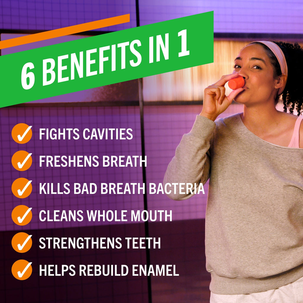 TheraBreath Complete Mouthwash, 6-in-1 Beneﬁts, Alcohol-Free, Revitalizing Mint (0JL9)