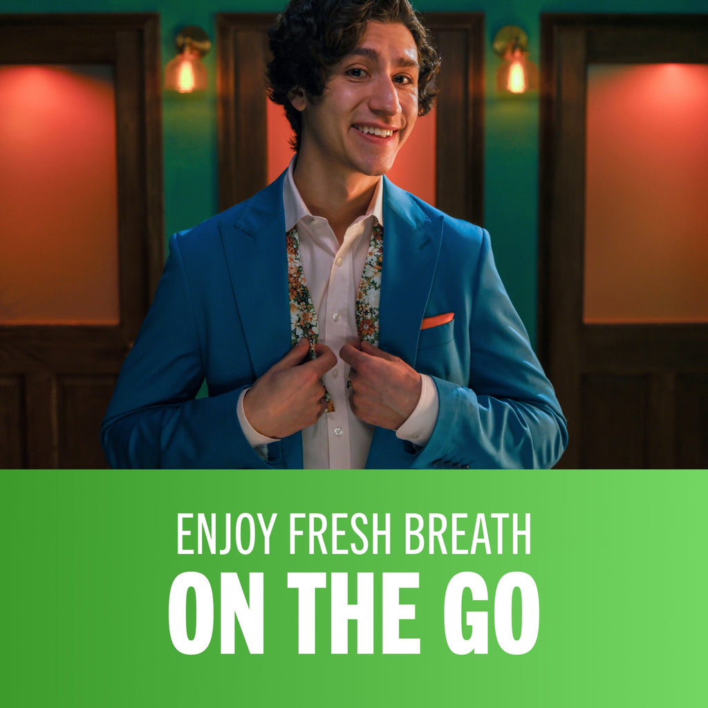 Fresh Breath Chewing Gum, Citrus Mint Flavor (T2DN)