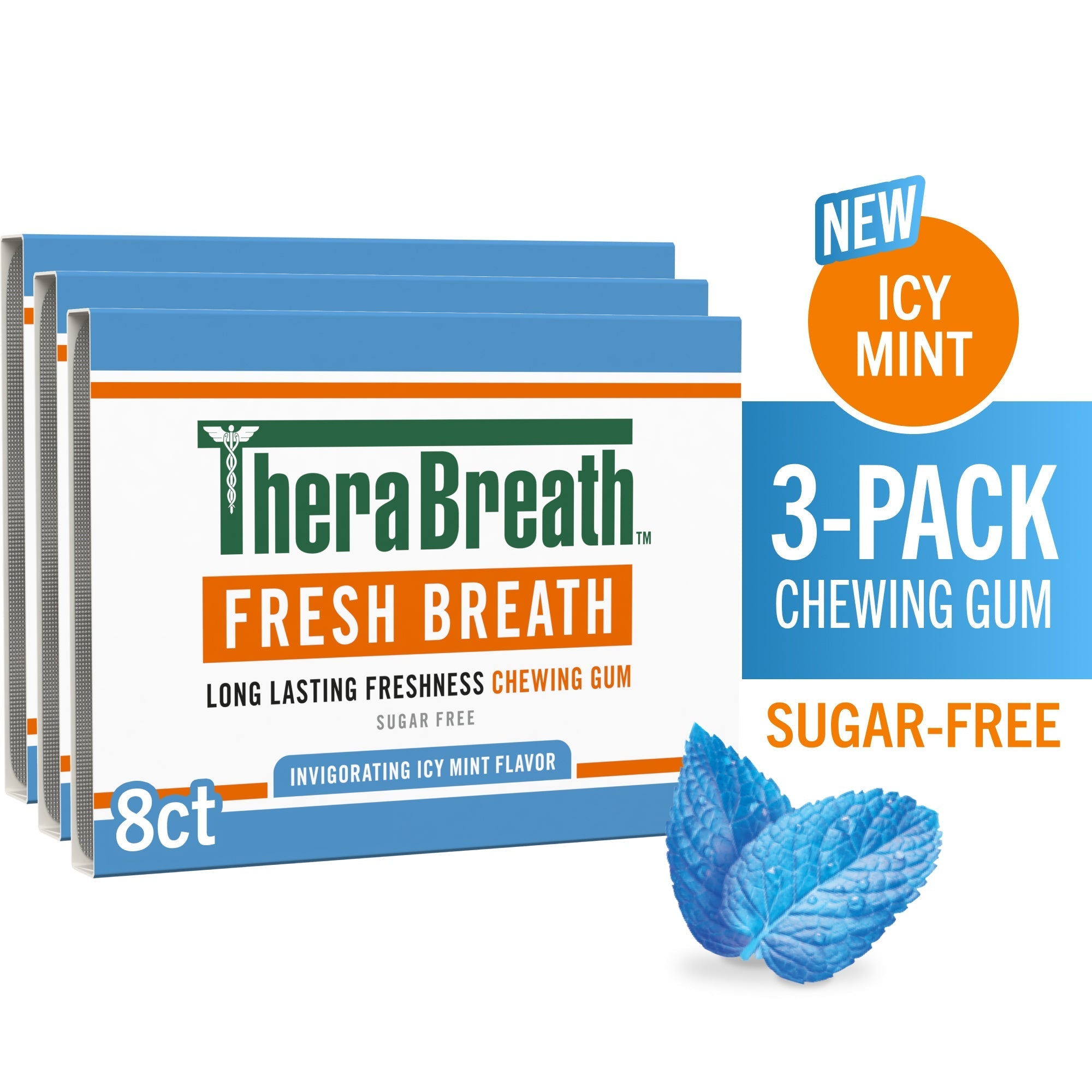 Stay Icy Bundle: 2 Mouthwash & 1 Pack Gum in Invigorating Icy Mint (IBO6)