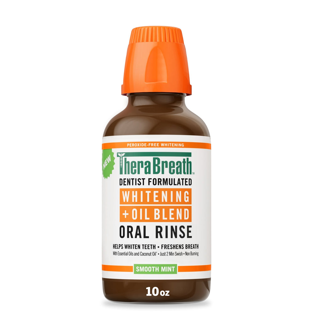 Whitening + Oil Blend Oral Rinse – Smooth Mint (K5CD)
