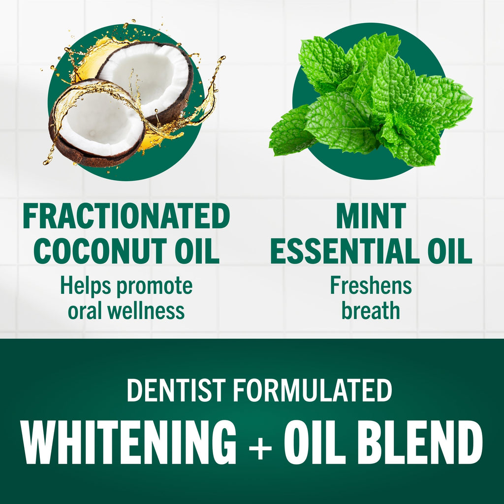 Whitening + Oil Blend Oral Rinse – Smooth Mint (K5CD)