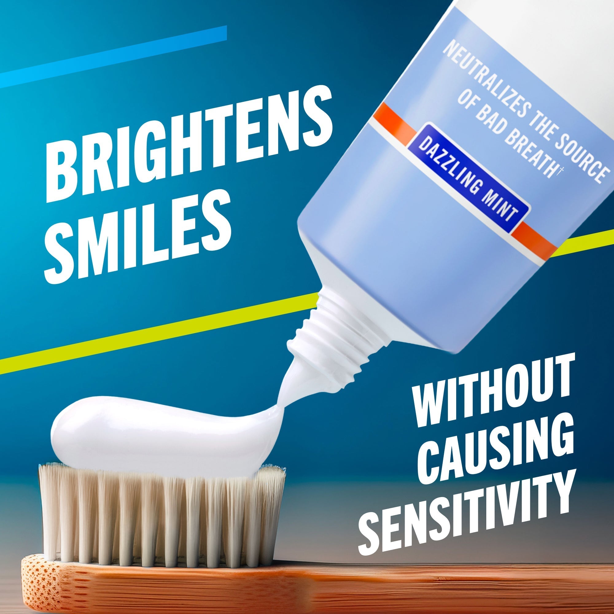 TheraBreath Whitening Toothpaste, Peroxide-Free & Anticavity, Dazzling Mint (0XDC)