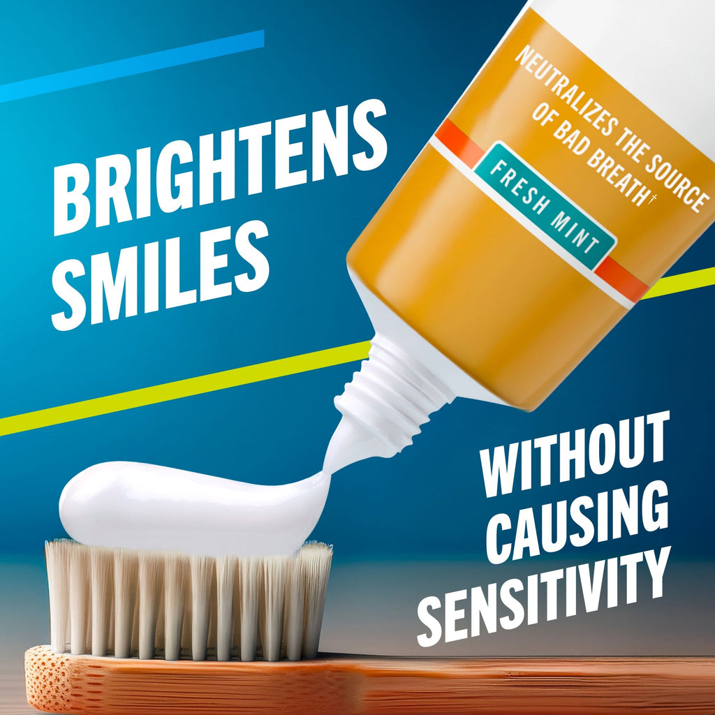 TheraBreath Deep Clean Toothpaste, Helps Fight Bad Breath, Fresh Mint (M7BT)