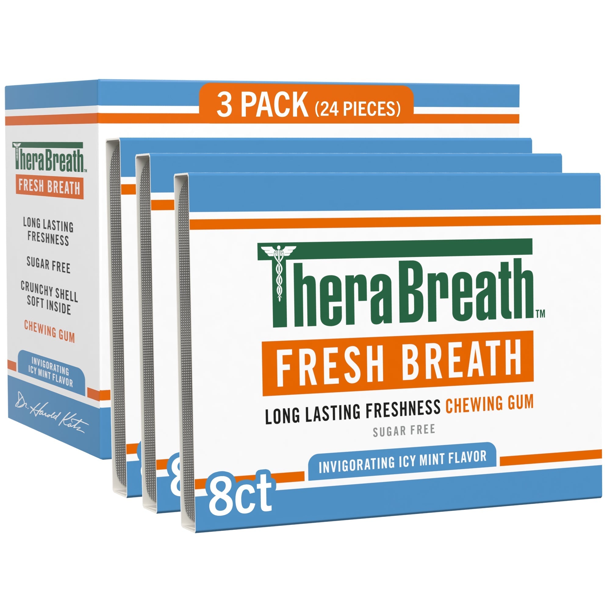 Chewing Gum, Invigorating Icy Mint Flavor (DG9A)
