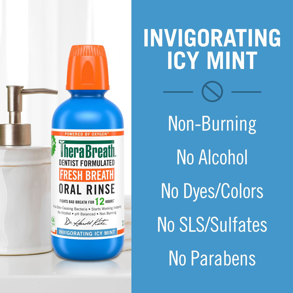 Fresh Breath Lovers TheraBreath Mouthwash Bundle (A7HU)