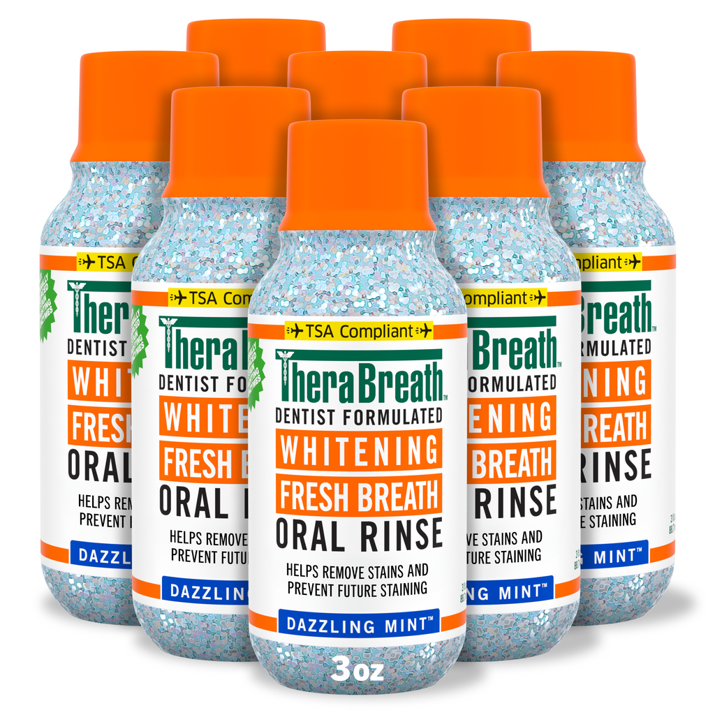 Whitening Fresh Breath Oral Rinse - Dazzling Mint (J2RS)