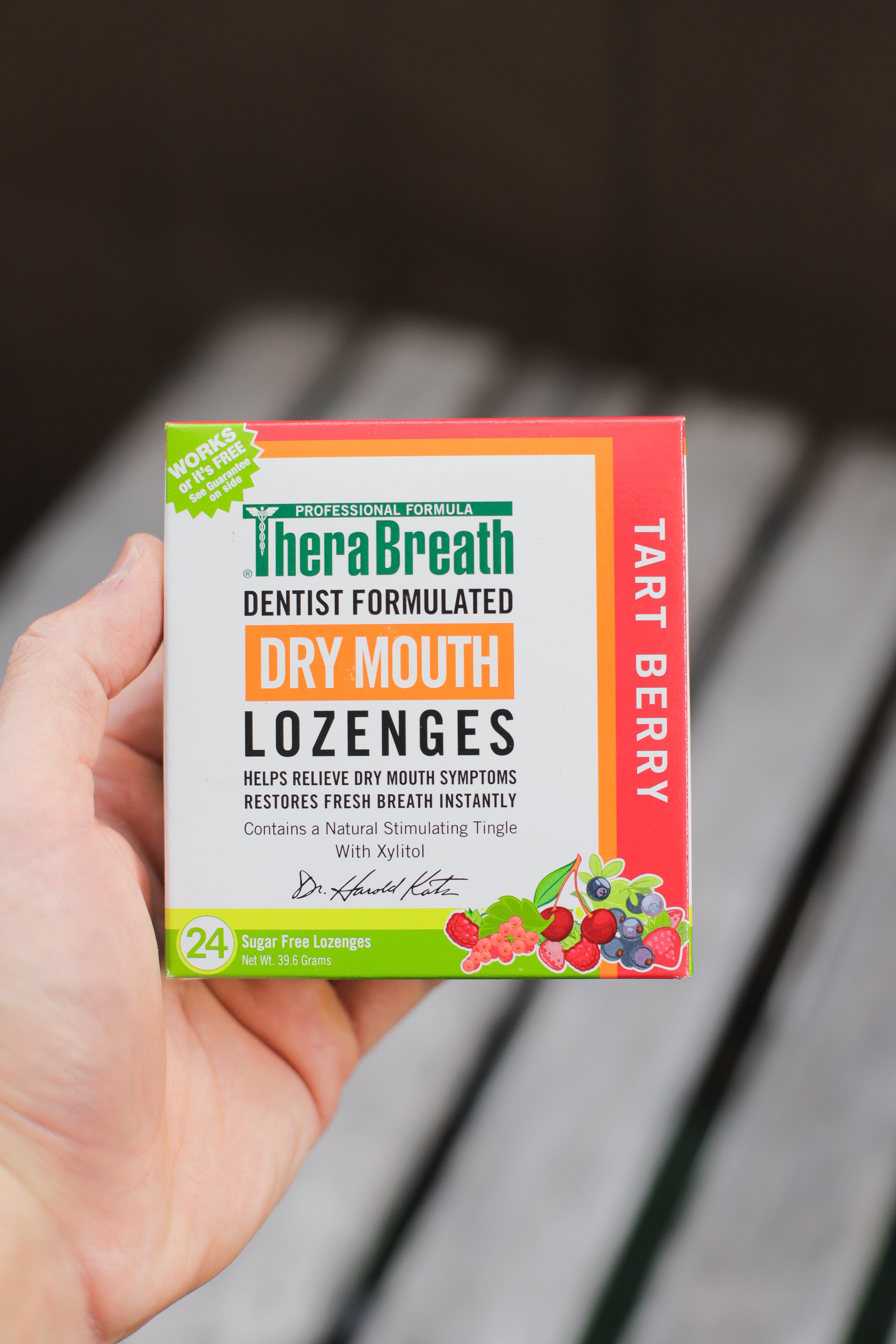 Dry Mouth Lozenges - Tart Berry (CYQ7)