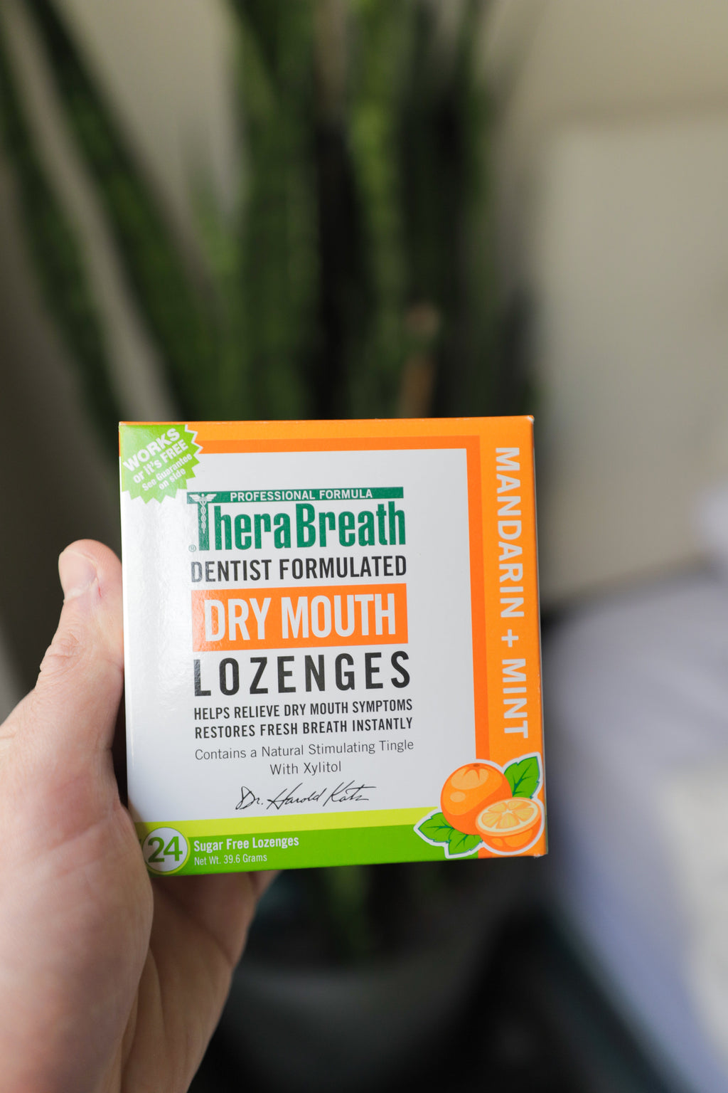 Dry Mouth Lozenges - Mandarin Mint (AX5A)